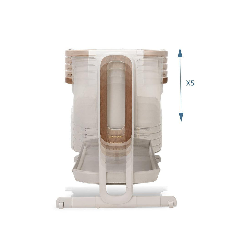 Maxi-Cosi Iora Pro Bedside Crib - Elegance Beige